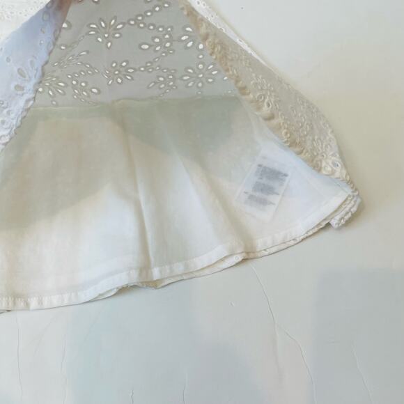 NWT Mayoral Size 18 Blanco Eyelet Dress - Picture 4 of 8